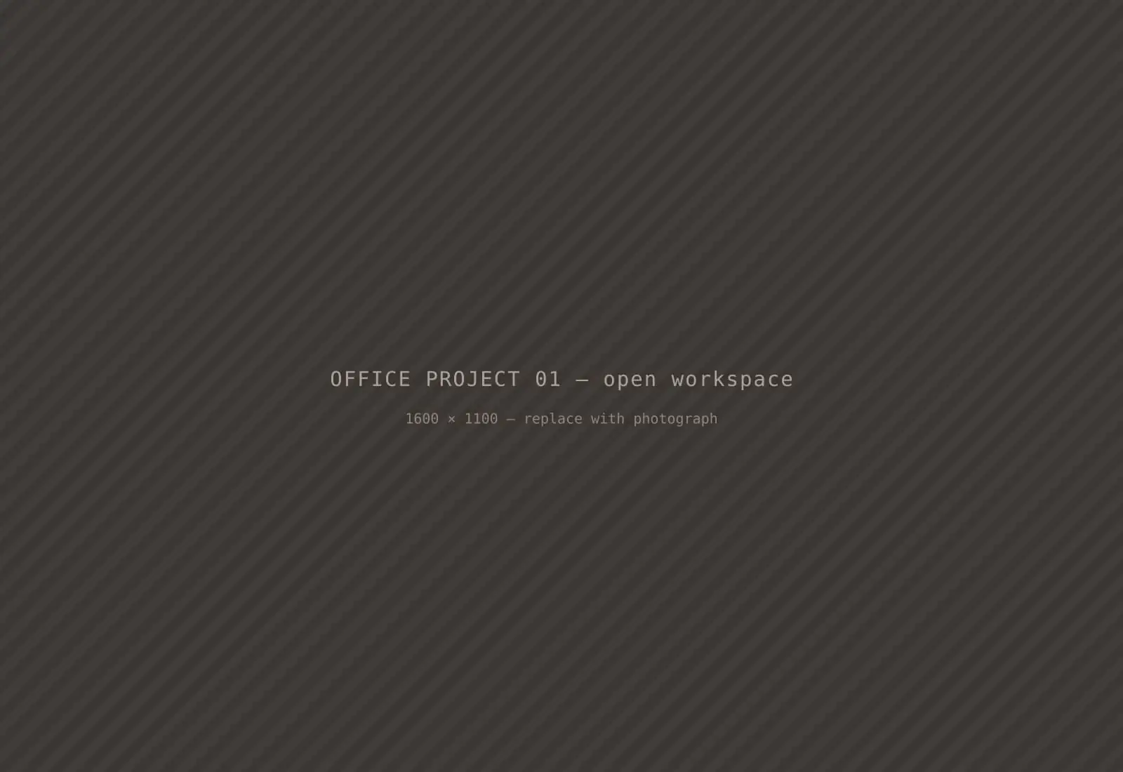 Renovated open-plan office workspace