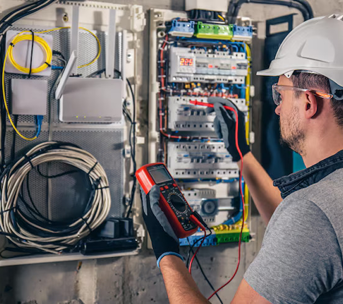 Man-electrical-technician