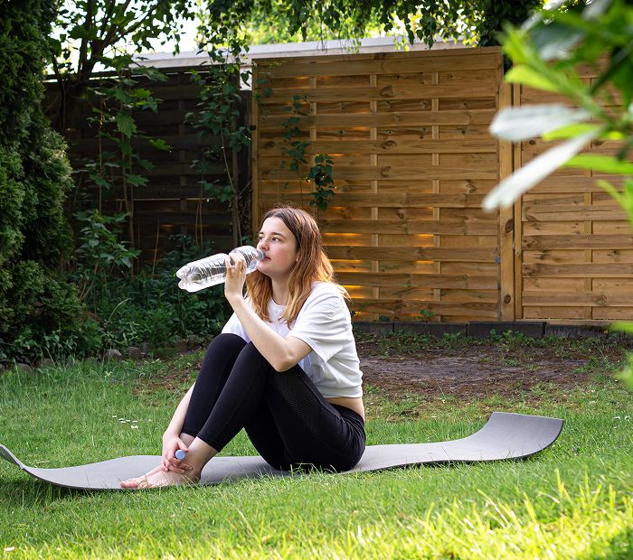 Exercise in Garden